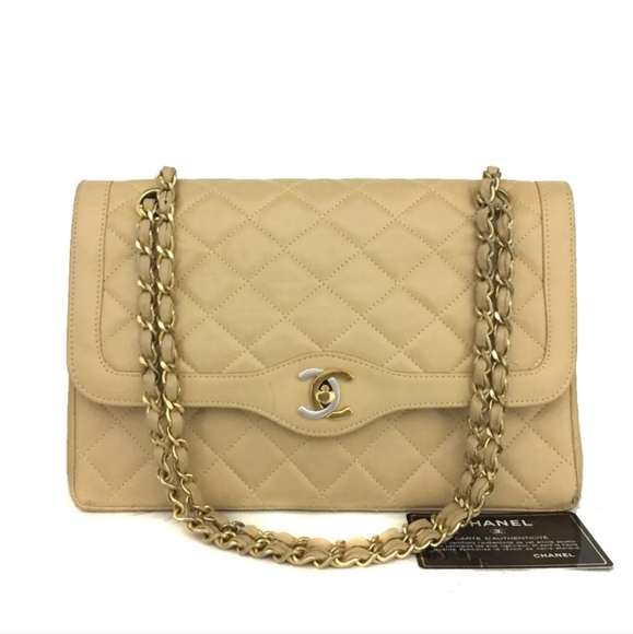 Chanel Matelasse Lambskin Black No. 3 Paris Limited Gold Chain Shoulder Bag  Cocomark in 2023